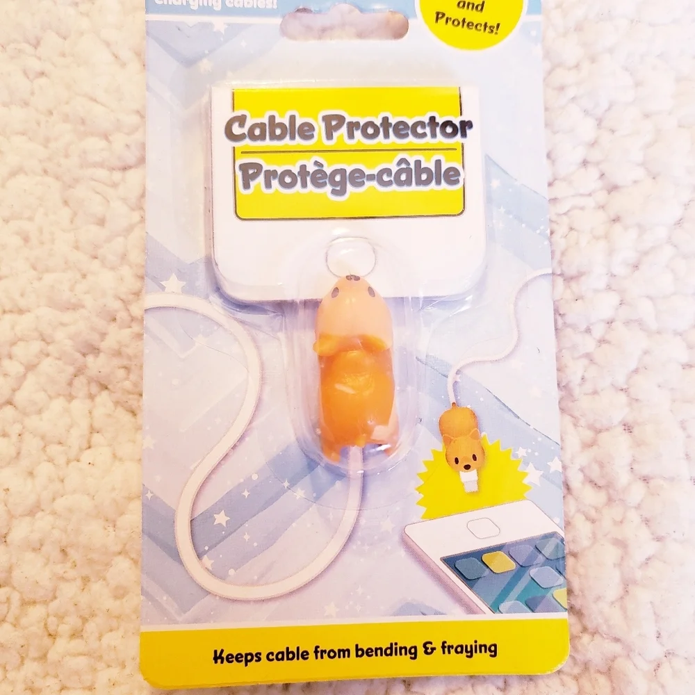 🐶 Adorable Puppy Cable Protector. NWT.